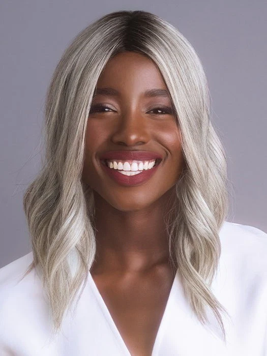 High Heat Mid Wavy Topper | Synthetic Hair Topper (Lace Part) - Musesware