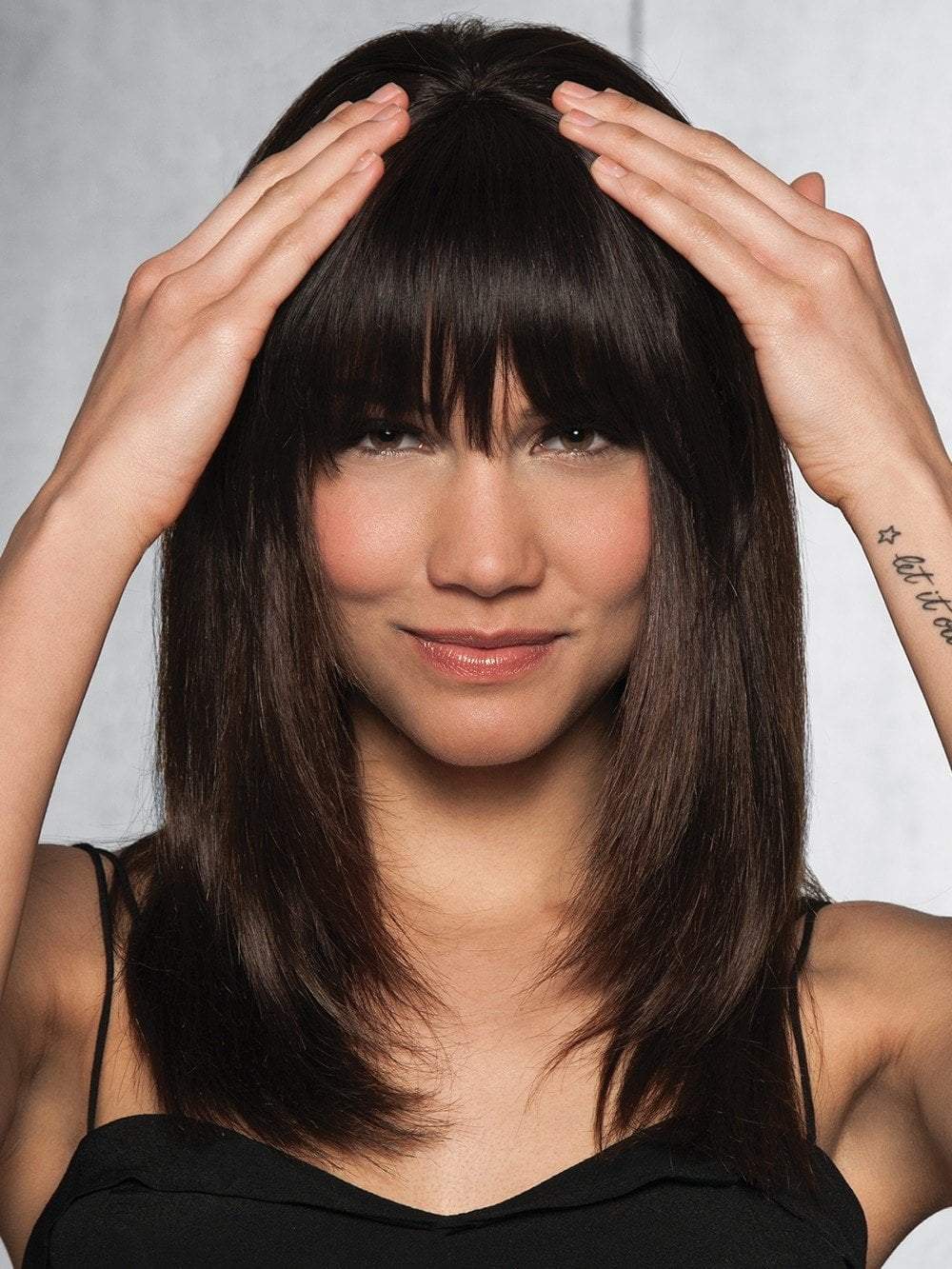 Clip-In Human Hair Fringe/Bang | Human Hair Bang (Clip In) - Musesware