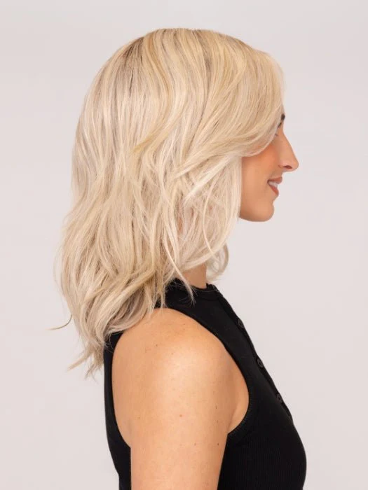 Dazzling Wavez | Synthetic Lace Front Wig (Mono Part) - Musesware