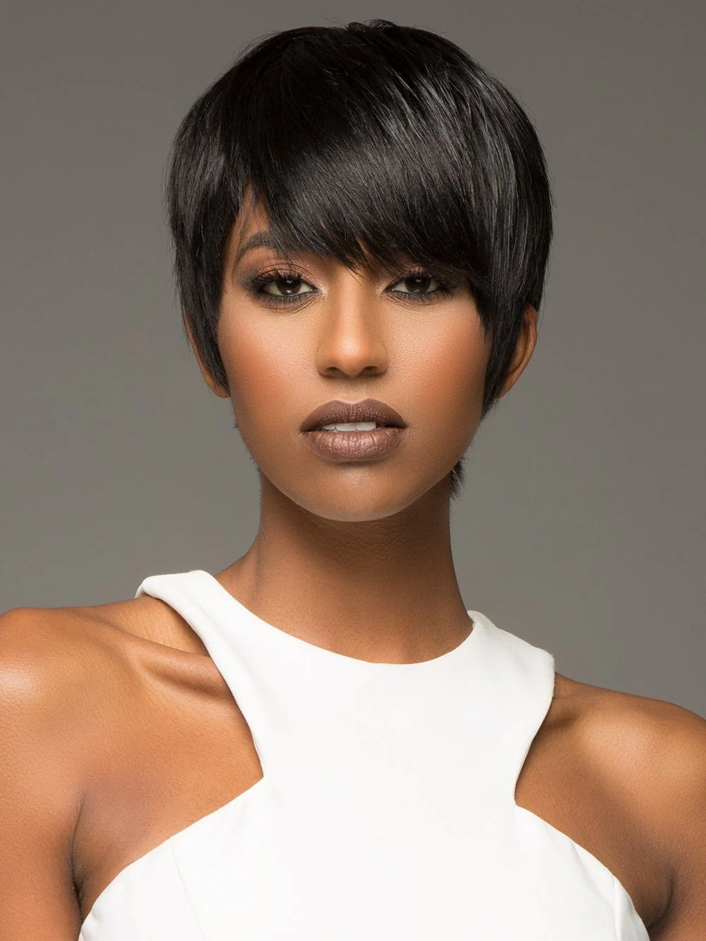 H-SADA by Motown Tress | Short Human Hair Wig | CLOSEOUT - Musesware