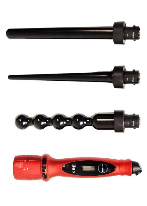 6 in 1 Tourmaline Curlers | CLEARANCE - Musesware