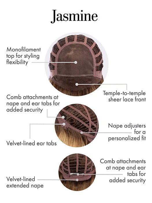 Jasmine | Synthetic Lace Front Wig (Mono Top) - Musesware