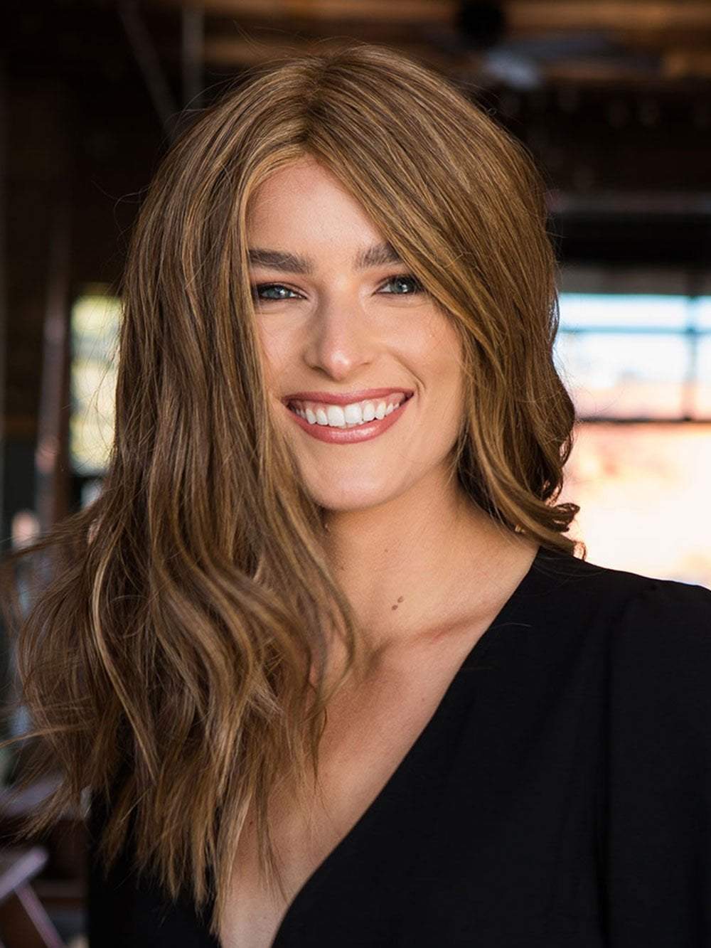 Veronica | Human Hair/ Synthetic Blend Wig (Mono Top) - Musesware