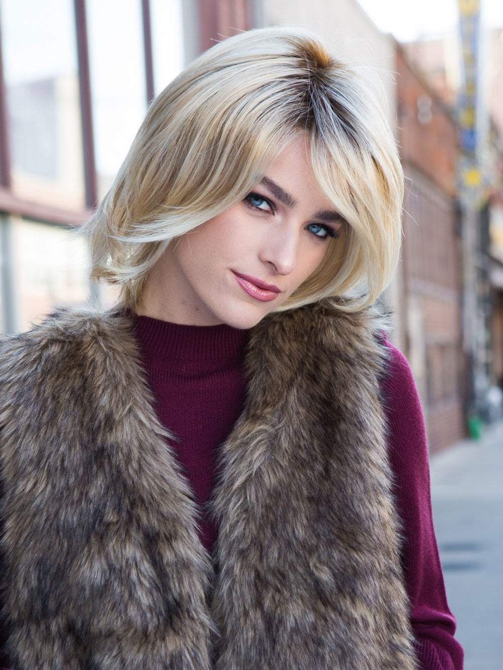 Play it Straight | Synthetic Lace Front Wig (Mono Part) - Musesware