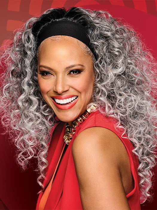 26in Long Curled Headband | Synthetic Hairpiece - Musesware