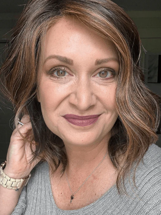 Simmer Elite Petite | Synthetic Lace Front Wig (Hand-Tied) - Musesware