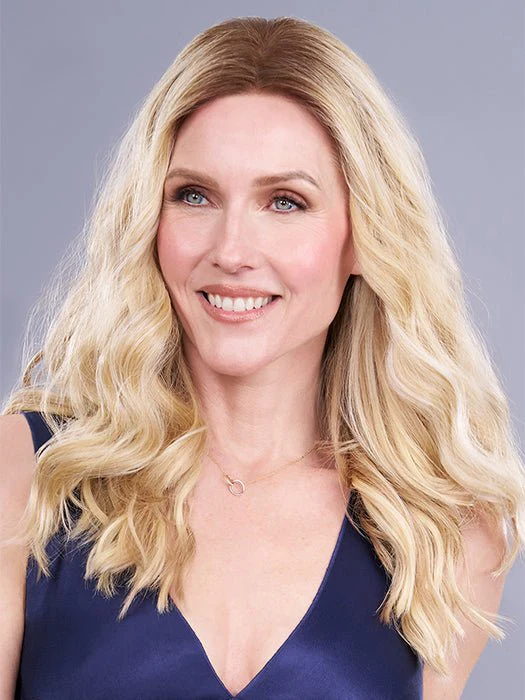 Top Trend Lace Wavy 18�� | Synthetic Lace Front Hair Topper (Mono Top) - Musesware