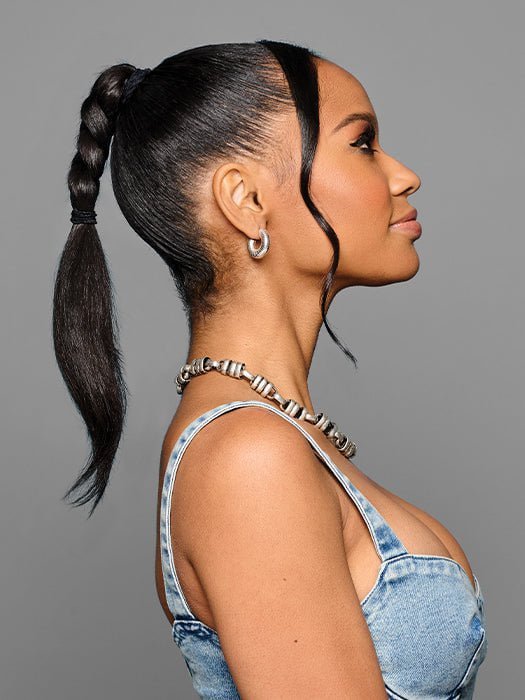 21in Lux Curls Pony | Synthetic Hairpiece - Musesware