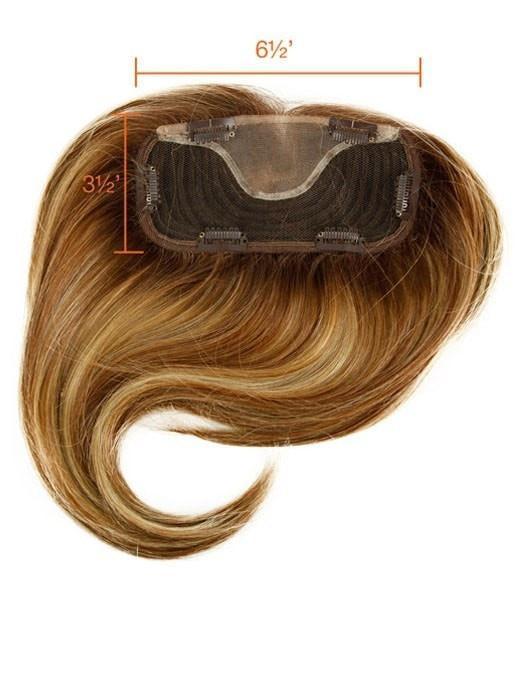easiFringe Exclusive Colors | Remy Human Hair Topper (Mono Part) - Musesware