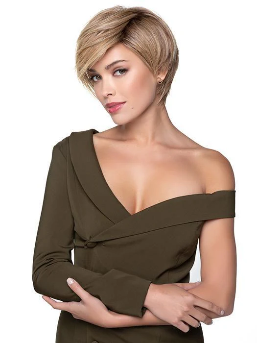 Angled Pixie |  HF Synthetic Wig (Basic Cap) | CLOSEOUT - Musesware