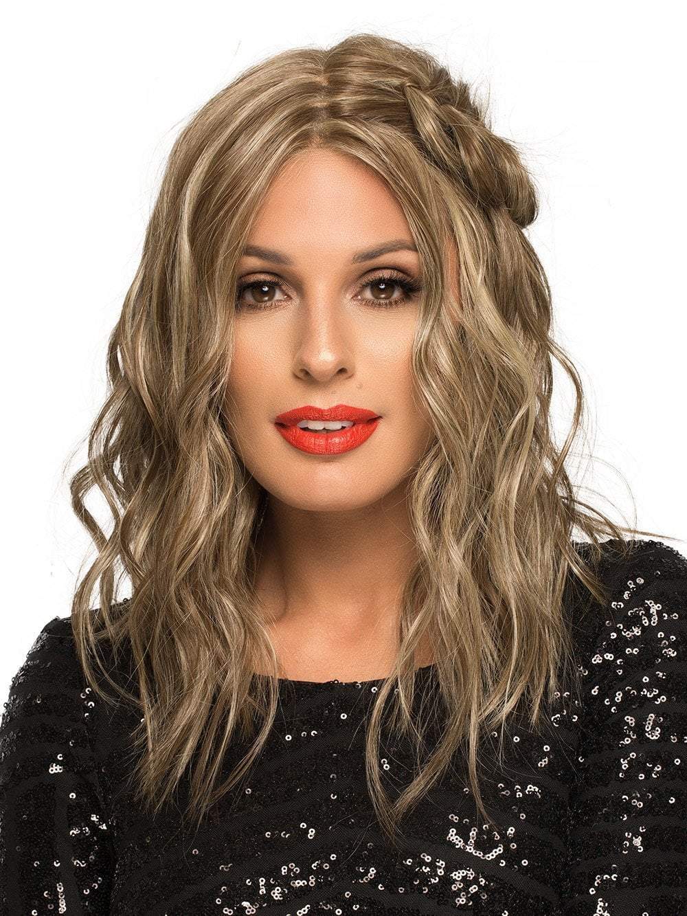 Chelsea | Human Hair/ Synthetic Blend Wig (Mono Top) - Musesware