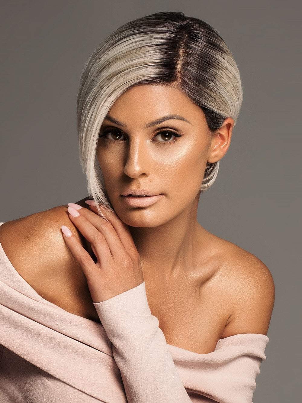 Amaze | Human Hair/Synthetic Blend Lace Front Wig (Mono Top) | CLOSEOUT - Musesware