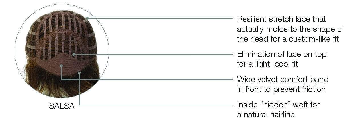 Salsa Large | Synthetic Wig (Basic Cap) - Musesware