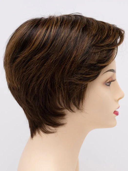 Paula | Human Hair/Synthetic Hair Blend Lace Front Wig (Mono Top) - Musesware