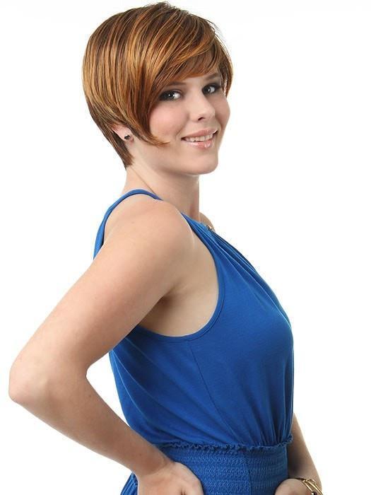 Angled Cut | HF Synthetic Wig (Basic Cap) | CLOSEOUT - Musesware