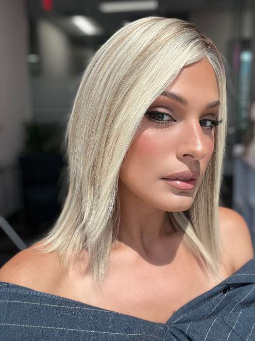 Carrie | Human Hair Lace Front Wig (Mono Top) - Musesware