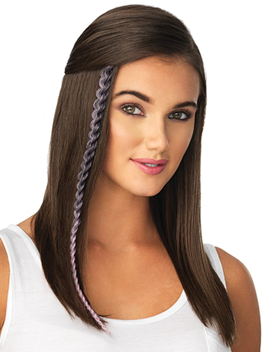 Metallic Braid Synthetic Hair Extension (1 Piece) | Clip In Color | CLOSEOUT - Musesware