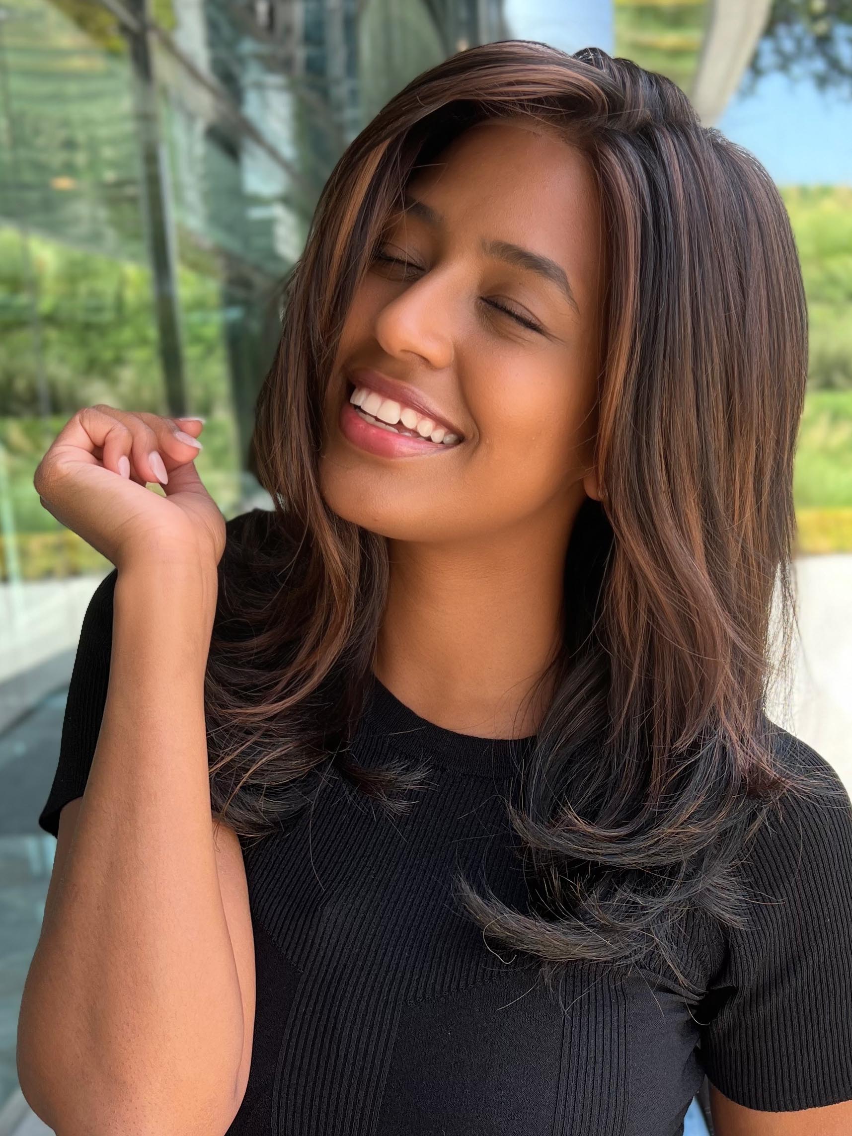 Miranda | Synthetic Lace Front Wig (Mono Part) - Musesware