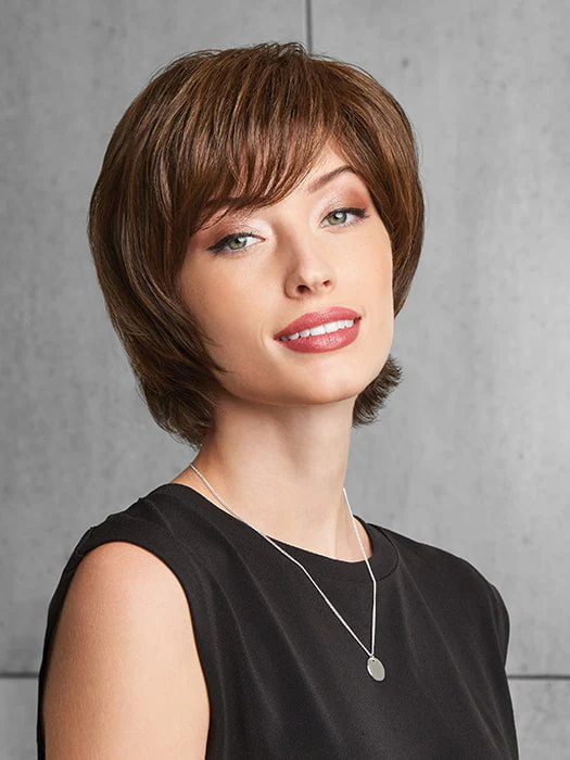Top It Off With Fringe | Synthetic Hair Topper (Mono Crown) - Musesware