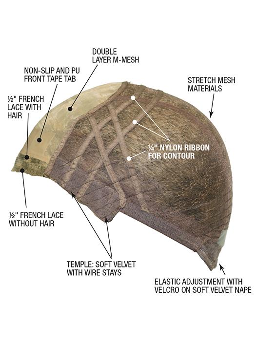 Mid-Length Beach Waves Shag | Synthetic Lace Front Wig (Hand-Tied) | CLOSEOUT - Musesware