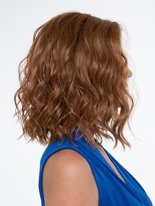 Emma | Human Hair / Synthetic Blend Lace Front Wig (Mono Part) - Musesware