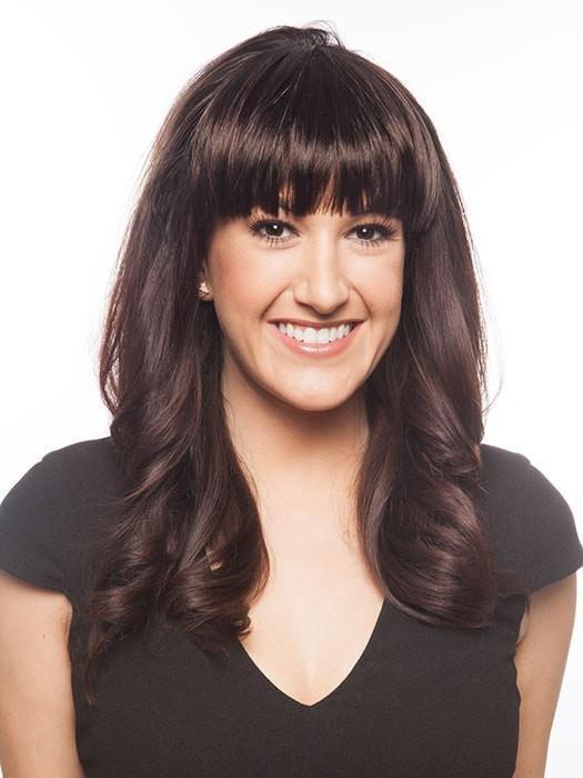 Sleek Finish Clip In Bangs | Synthetic Bang (Clip In) | CLOSEOUT - Musesware