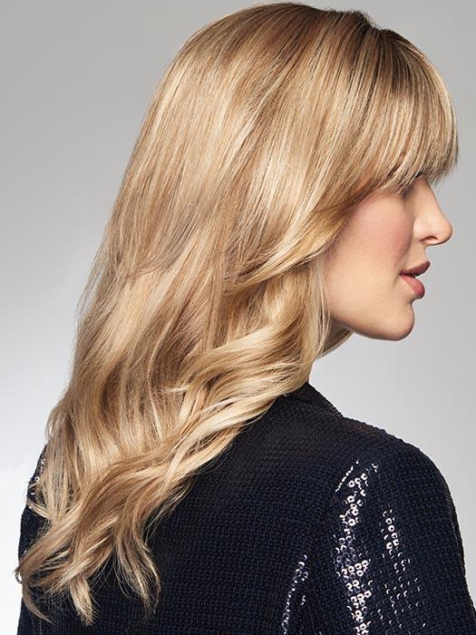 Chameleon | Synthetic Clip In Bangs/ Hair Topper (Mono Base) - Musesware