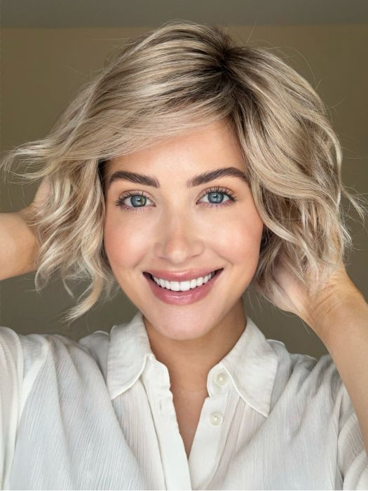 Dance | Synthetic Lace Front Wig (Mono Part) - Musesware