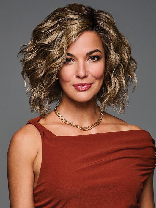 Beaming Beauty | Synthetic Lace Front Wig (Mono Part) - Musesware