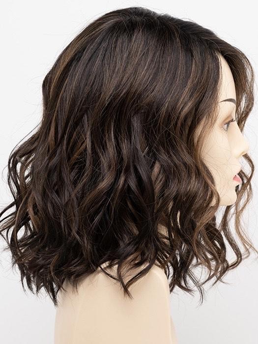 Emma | Human Hair / Synthetic Blend Lace Front Wig (Mono Part) - Musesware