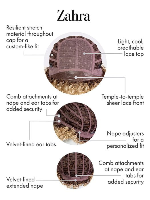 Zahra | Synthetic Lace Front Wig (Lace Top) - Musesware