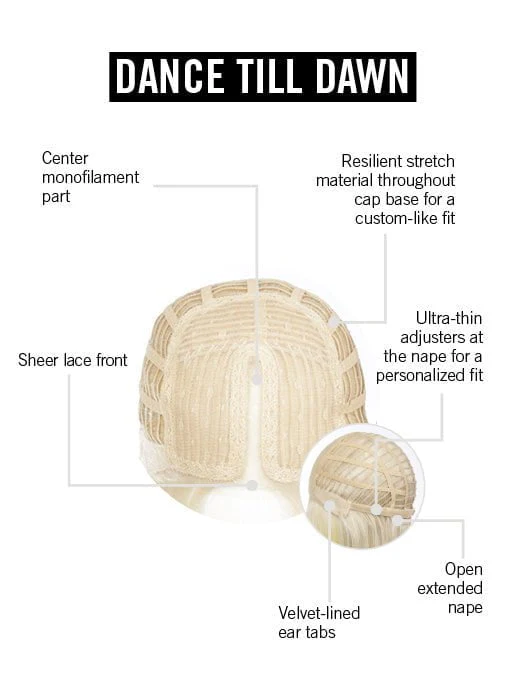 Dance Till Dawn | Synthetic Lace Front Wig (Mono Part) - Musesware