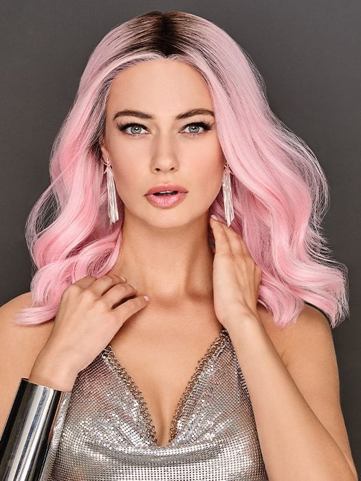 How Pink It Is | Synthetic Lace Front Wig (Mono Part) - Musesware