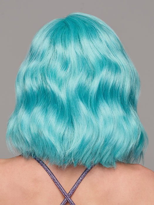 Blue Babe | Synthetic Lace Front Wig (Mono Part) - Musesware