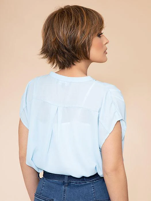 Textured Fringe Bob | HF Synthetic Wig (Basic Cap) - Musesware