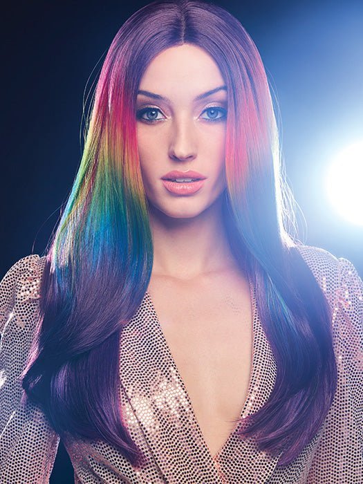 Party All Night | Synthetic Lace Front Wig (Mono Part) - Musesware