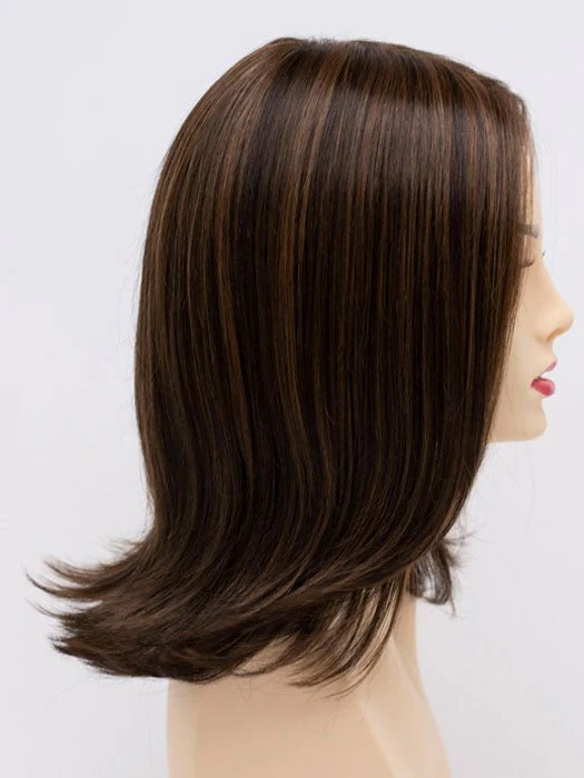 Lisa | Human Hair/Synthetic Hair Blend Lace Front Wig (Mono Top) - Musesware