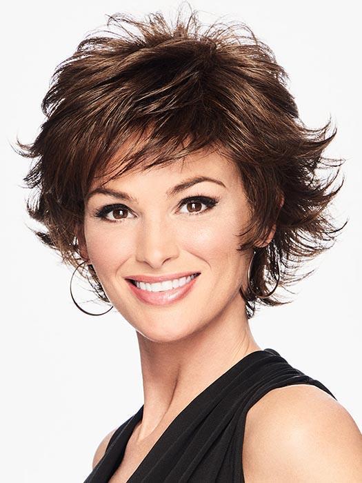 Textured Flip Wig | HF Synthetic Wig - Musesware