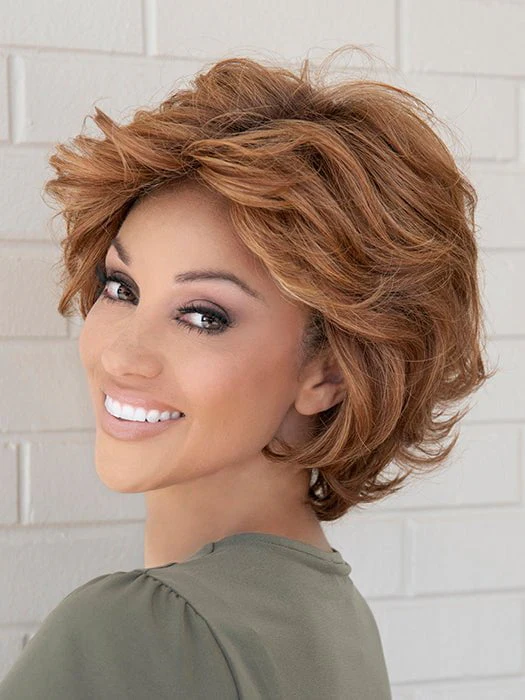 Kylie | Human Hair Blend Synthetic Wig (Hand-Tied) - Musesware