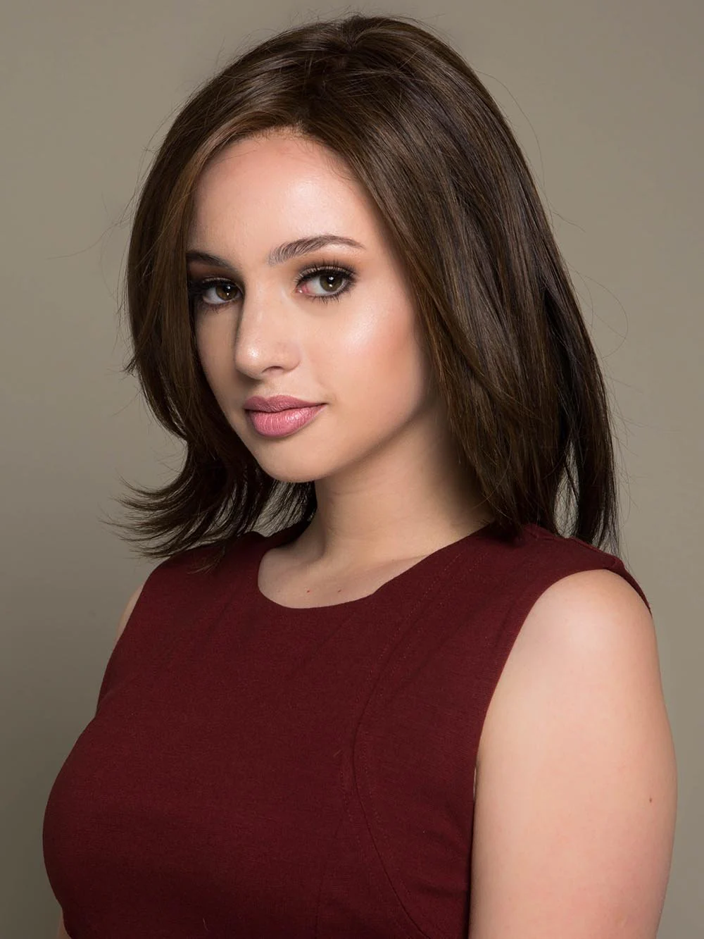 Zoey | Human Hair/ Synthetic Blend Wig (Mono Top) - Musesware