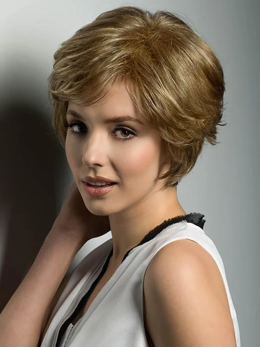 Mono Wiglet 36-LF | Synthetic Lace Front Hair Piece (Mono Top) - Musesware