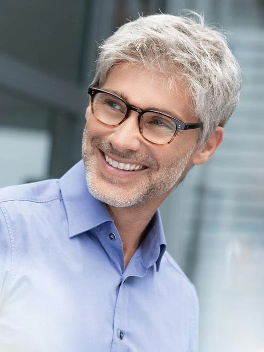 Brad | Synthetic Lace Front Wig (Mono Crown) - Musesware