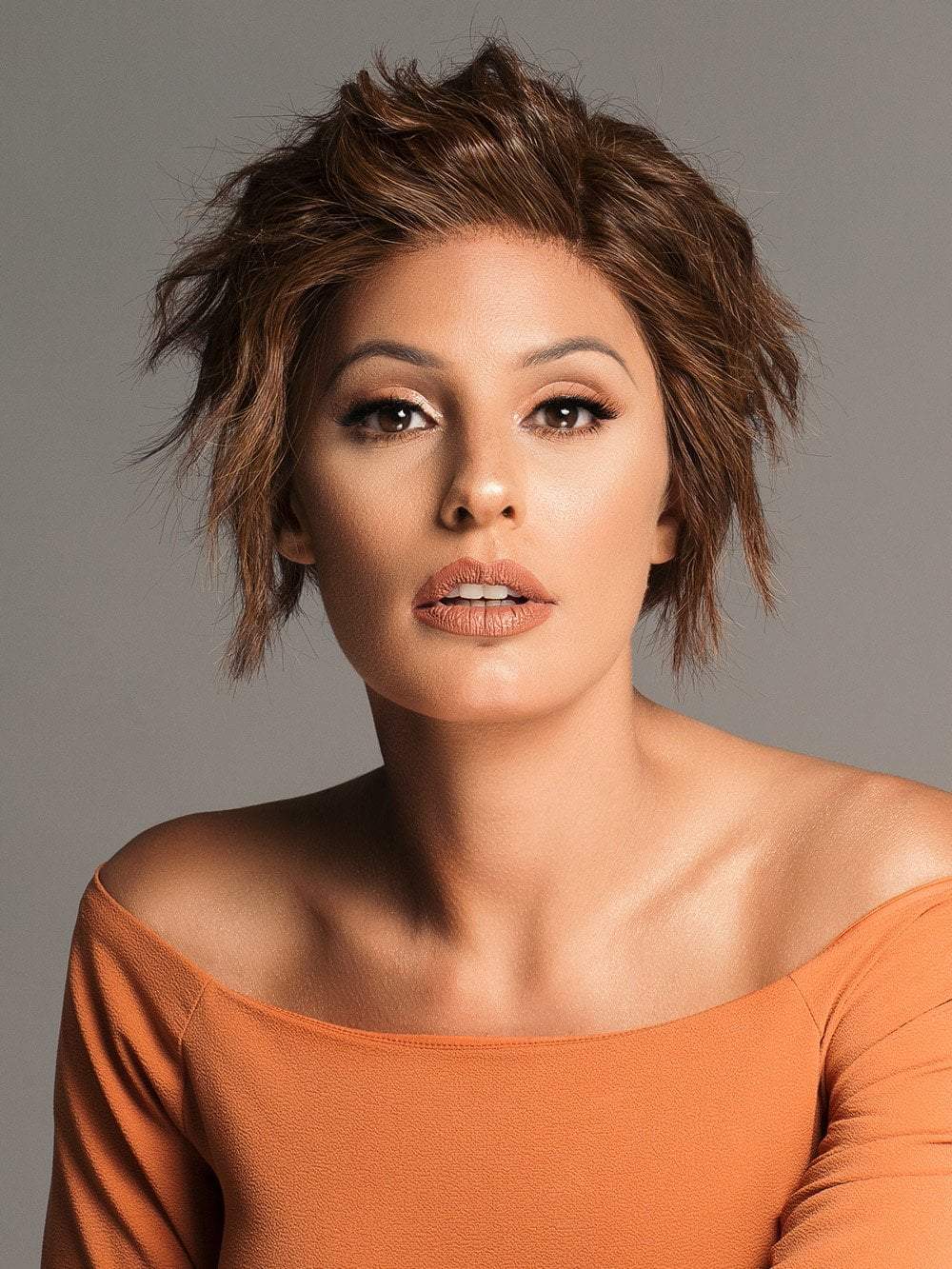 Impulse | Human Hair/Synthetic Blend Lace Front Wig (Hand-Tied) | CLOSEOUT - Musesware