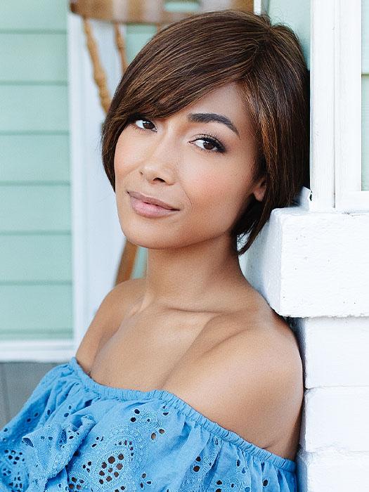 Promise | Human Hair/Synthetic Blend Lace Front Wig (Hand-Tied) | CLOSEOUT - Musesware