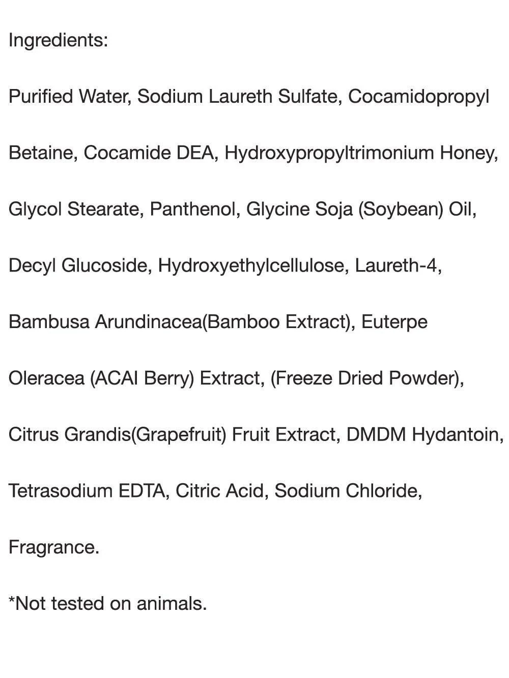 Shampoo by BeautiMark - Musesware