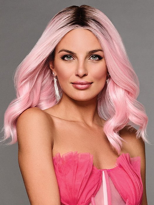 How Pink It Is | Synthetic Lace Front Wig (Mono Part) - Musesware