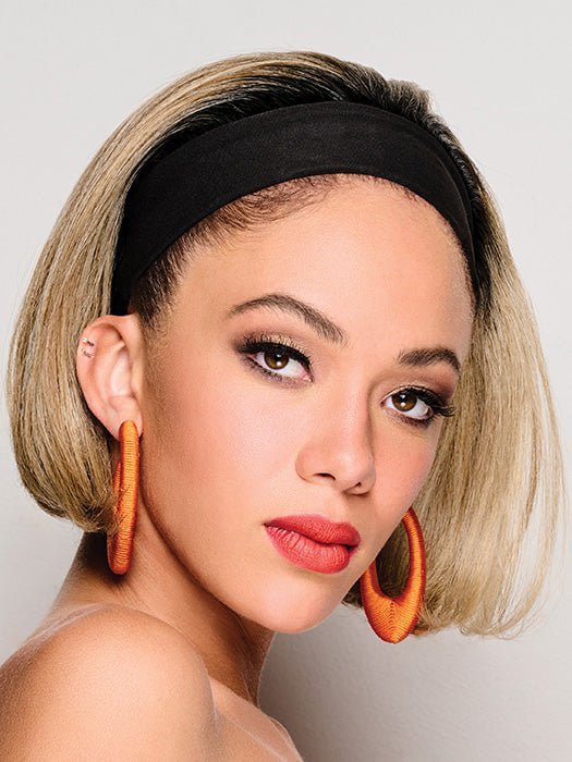 Classic Bob Headband Wig | Synthetic Hairpiece - Musesware