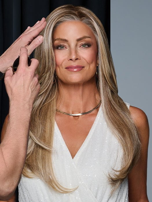 Feature Length | Synthetic Lace Front Wig (Hand-Tied) - Musesware