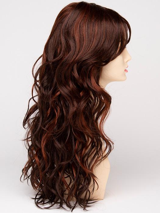Krista | Human Hair / Synthetic Blend Lace Front Wig (Mono Top) - Musesware