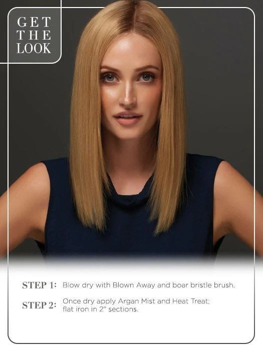 Gwyneth Exclusive Colors by Jon Renau | Remy Human Hair Lace Front Wig (Hand-Tied) - Musesware